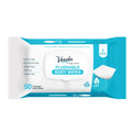 veedaincontinence wipes Flushable Wipes, 50 Count Natural Adult Cleansing/Incontinence Large Body Wipes